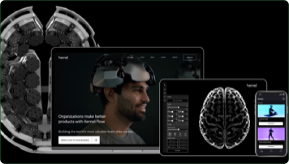 Kernel Neurotech case study hero image