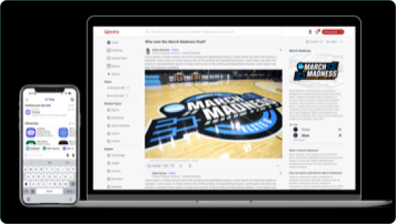 Quora and Poe case study hero image